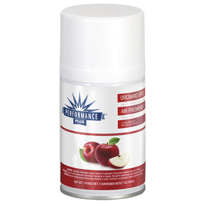Performance Plus Metered Aerosol Orchard Spice 7 oz Air Freshener 12 / cs