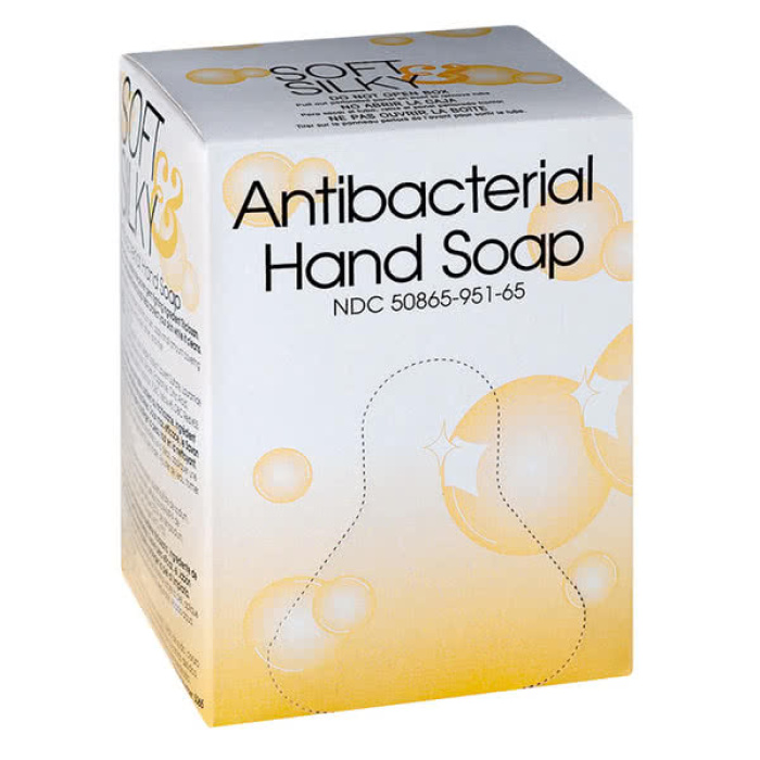 Kutol Soft & Silky Antibacterial Soap 800 ml Amber Citrus Spice 12 / cs