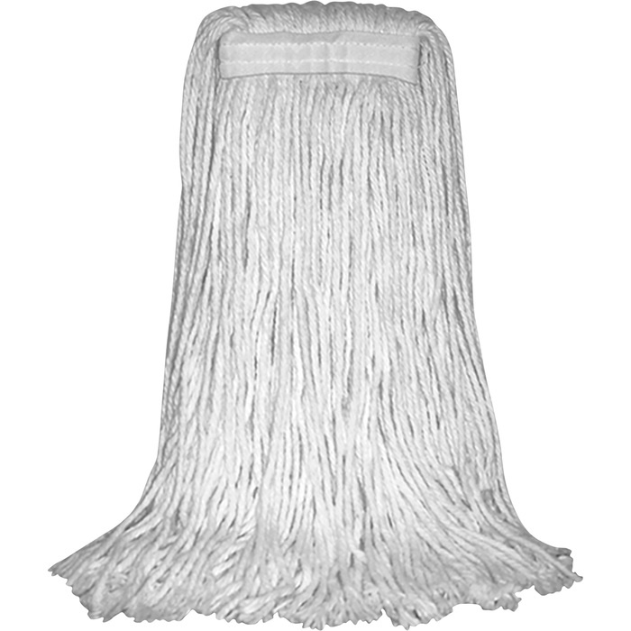 Performance Plus #24 Cotton Cut End Wet Mop 4ply White 12 / cs